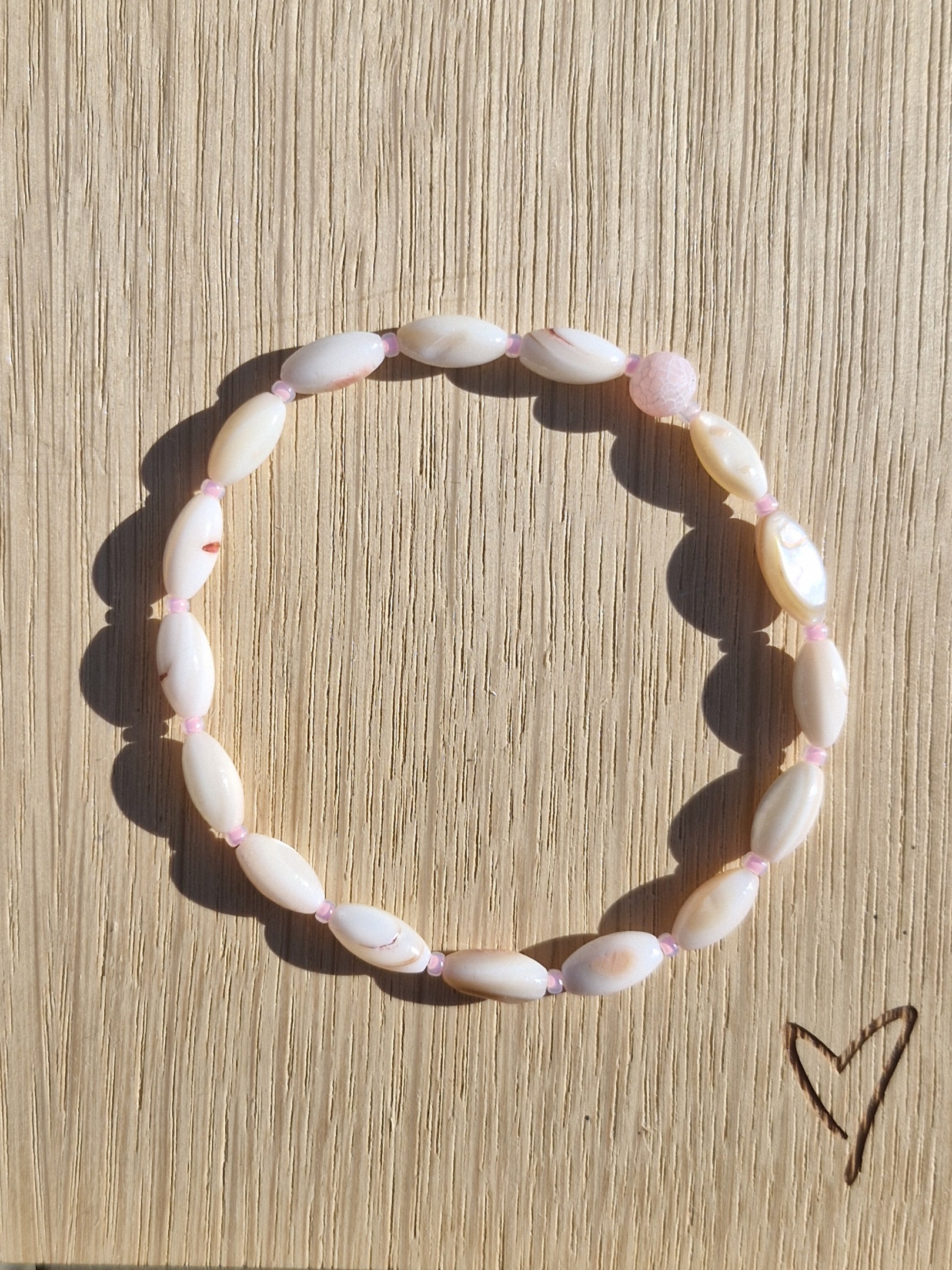 Perlemors armbånd